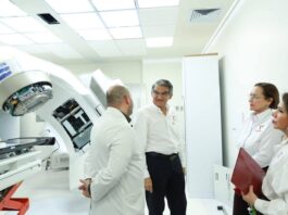 Supervisa Américo modernización del Centro Oncológico de Tamaulipas