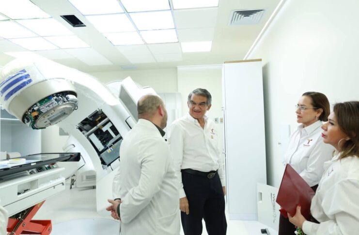 Supervisa Américo modernización del Centro Oncológico de Tamaulipas